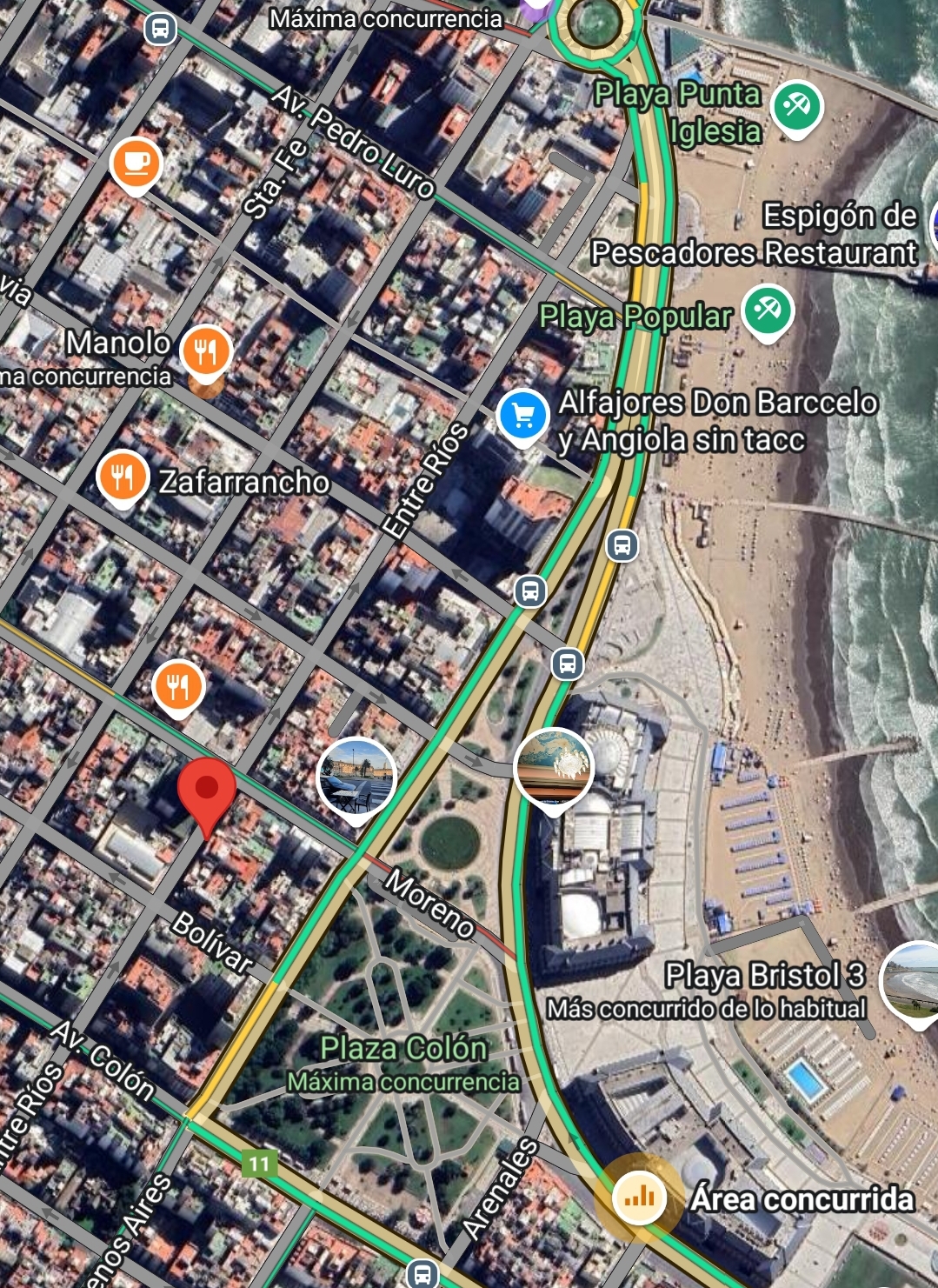 DEPARTAMENTO MAR DEL PLATA VERANO 2026 PARA 2 PERSONAS ENTRE RIOS 2050 PLAZA COLON/CENTRO